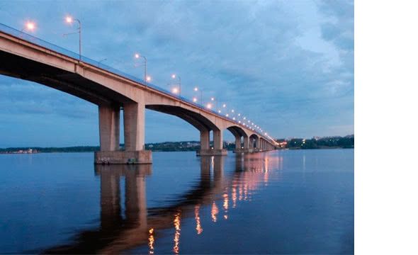 Мост через р. Волга - применение продукции БИРСС