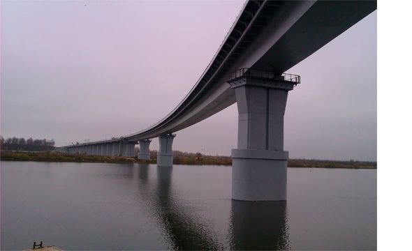 Мост через р. Сура - применение продукции БИРСС